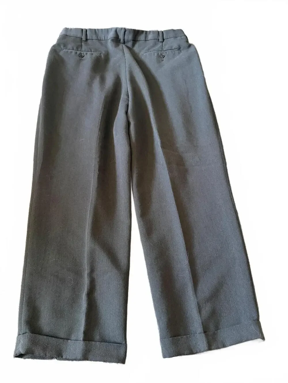 Dockers Men’s Classic Fit 38 Black Dress Pants Business Office Career Trousers